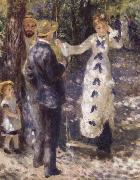 Pierre-Auguste Renoir The Swing oil painting reproduction